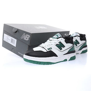 New Balance 550 White Green Black BB550LE1