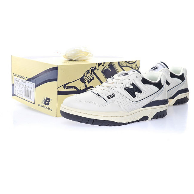 New Balance 550 Aime Leon Dore White Navy BB550ALF - 1