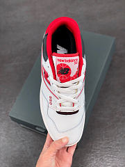 New Balance 550 White Red  - 3