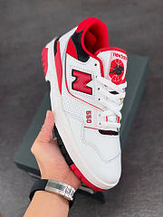 New Balance 550 White Red  - 4