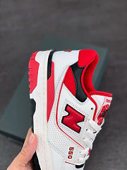 New Balance 550 White Red  - 6