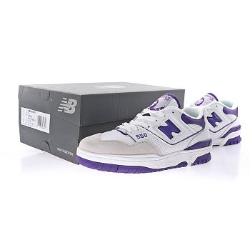 New Balance 550 White Purple BB550WR1