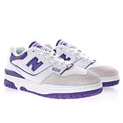 New Balance 550 White Purple BB550WR1 - 6