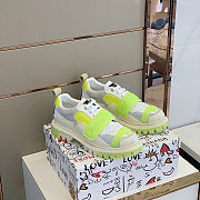 D&G Sneaker Low Top White Light Green - 1