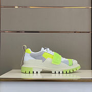 D&G Sneaker Low Top White Light Green - 2