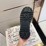 D&G Sneaker Low Top White All Black  - 3