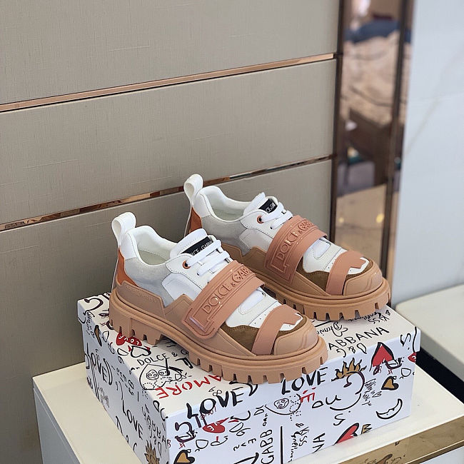 D&G Sneaker Low Top Nude - 1