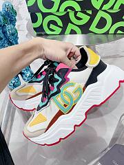 D&G Mixed-material Daymaster  Sneaker Logo Multi Colour - 3