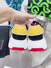 D&G Mixed-material Daymaster  Sneaker Logo Multi Colour - 4