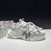 D&D Mixed-material Space Sneakers White - 1