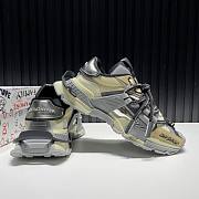 D&D Mixed-material Space Sneakers Grey - 6