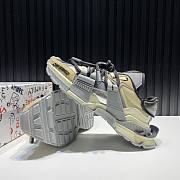 D&D Mixed-material Space Sneakers Grey - 4