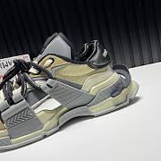 D&D Mixed-material Space Sneakers Grey - 3