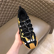 DOLCE & GABBANA SLIP ON BLACK BLACK YELLOW  - 3