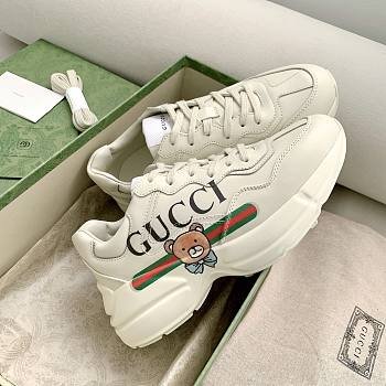 Gucci Women's Rhyton Bear Sneaker