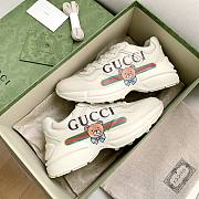 Gucci Women's Rhyton Bear Sneaker - 2