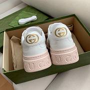 Gucci Women's Embossed Sneaker - 6