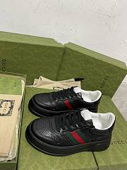 Gucci Women's Sneaker With Web Black  - 3