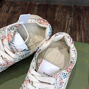 Gucci Women's 100 Rhyton Sneaker Flower - 5