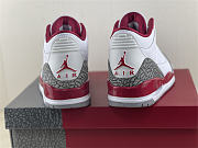 Air Jordan 3 Retro Cardinal Red CT8532-126 - 5