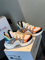 Louis Vuitton LVXLOL Arclight Trainer Black Orange - 1