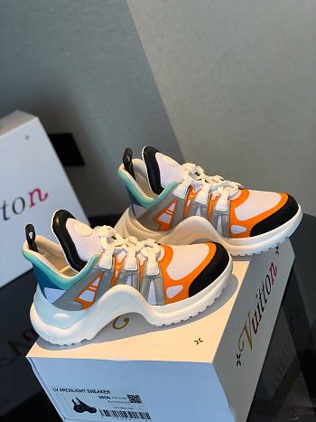 Louis Vuitton LVXLOL Arclight Trainer Black Orange