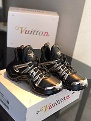 Louis Vuitton LVXLOL Arclight Trainer Black Silver - 1