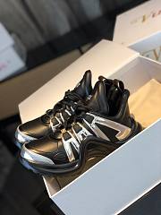 Louis Vuitton LVXLOL Arclight Trainer Black Silver - 4