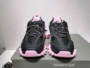 Balenciaga Black and Pink Track Sneakers  - 5