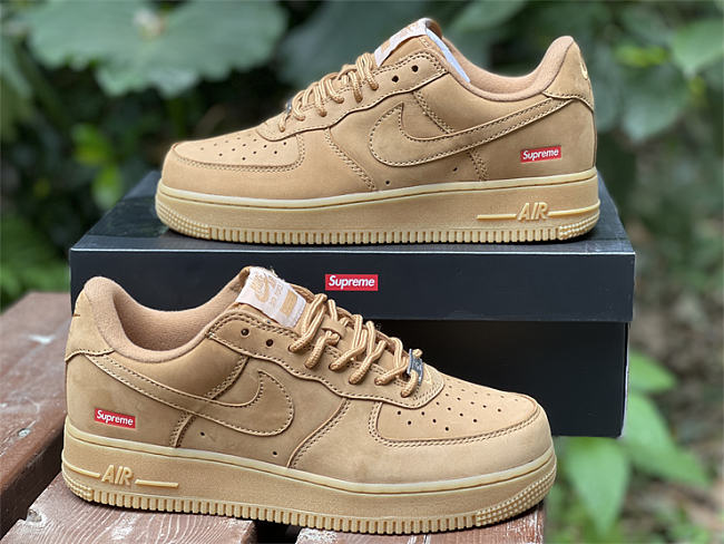 Nike Air Force 1 Low SP Supreme Wheat DN1555-200 - 1