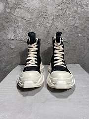 Rick Owens Abstract High Top Black Milk - 5