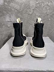 Rick Owens Abstract High Top Black Milk - 3