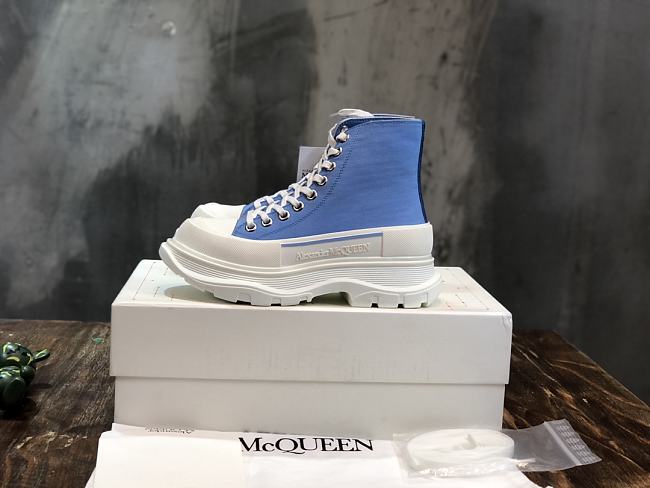 Alexander McQueen Boot Blue - 1