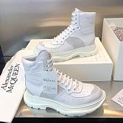 Alexander McQueen Boot High White - 1