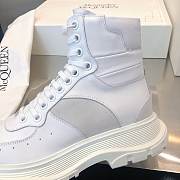 Alexander McQueen Boot High White - 3