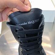 Alexander McQueen Boot High Black - 4