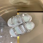 Chanel Lady Sandal Chain Silver - 3