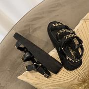 Chanel Lady Sandal Chain Black  - 3