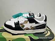 A Bathing Ape Bape SK8 Sta Black  1H20-191-033 - 1