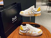 DOLCE & GABBANA Calfskin 2.Zero White Yellow - 1