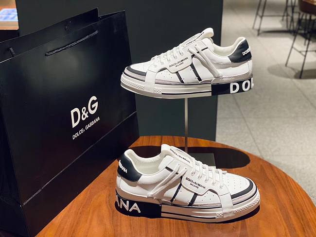 DOLCE & GABBANA Calfskin 2.Zero White - 1