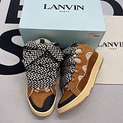 Lanvin Leather Curb Black Brown  - 1