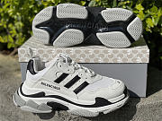 Balenciaga x adidas Triple S White Black 710020W2ZB19112 - 6