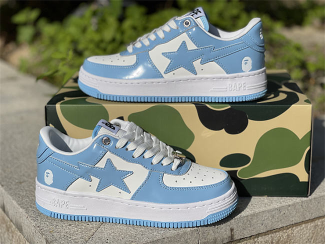 A Bathing Ape Bape Sta Low Blue - 1