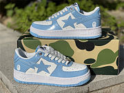 A Bathing Ape Bape Sta Low Blue - 1