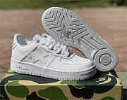 A Bathing Ape Bape Sta Low White - 3