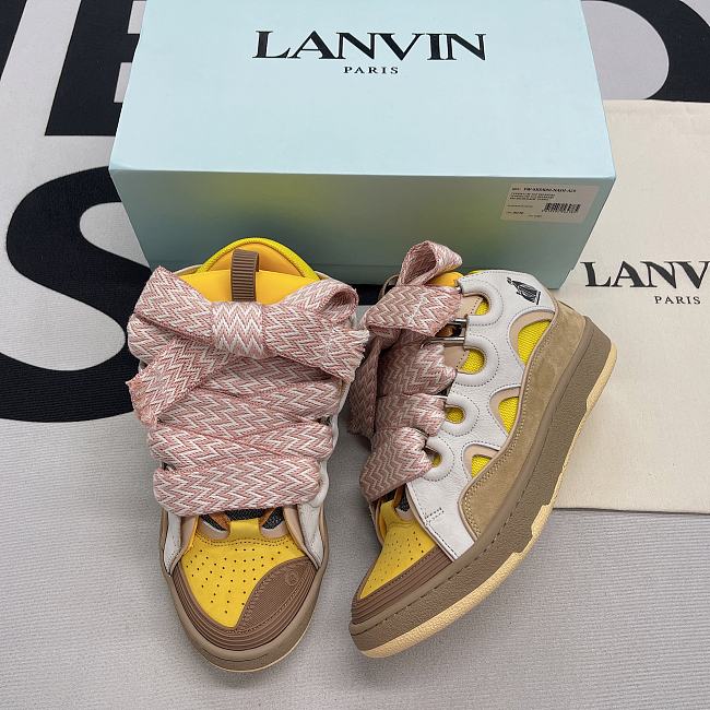 Lanvin Leather Curb Beige Yellow FM-SKRK11-DRAG-H200509 - 1