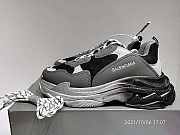 Balenciaga Triple S Black Grey Silver Gradient - 4