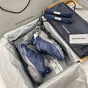 Balenciaga Track Clear Sole Navy Grey 647742W3BM21213 - 5