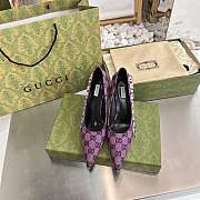 Gucci x Balenciaga The Hacker Project Square Knife pump Purple - 6